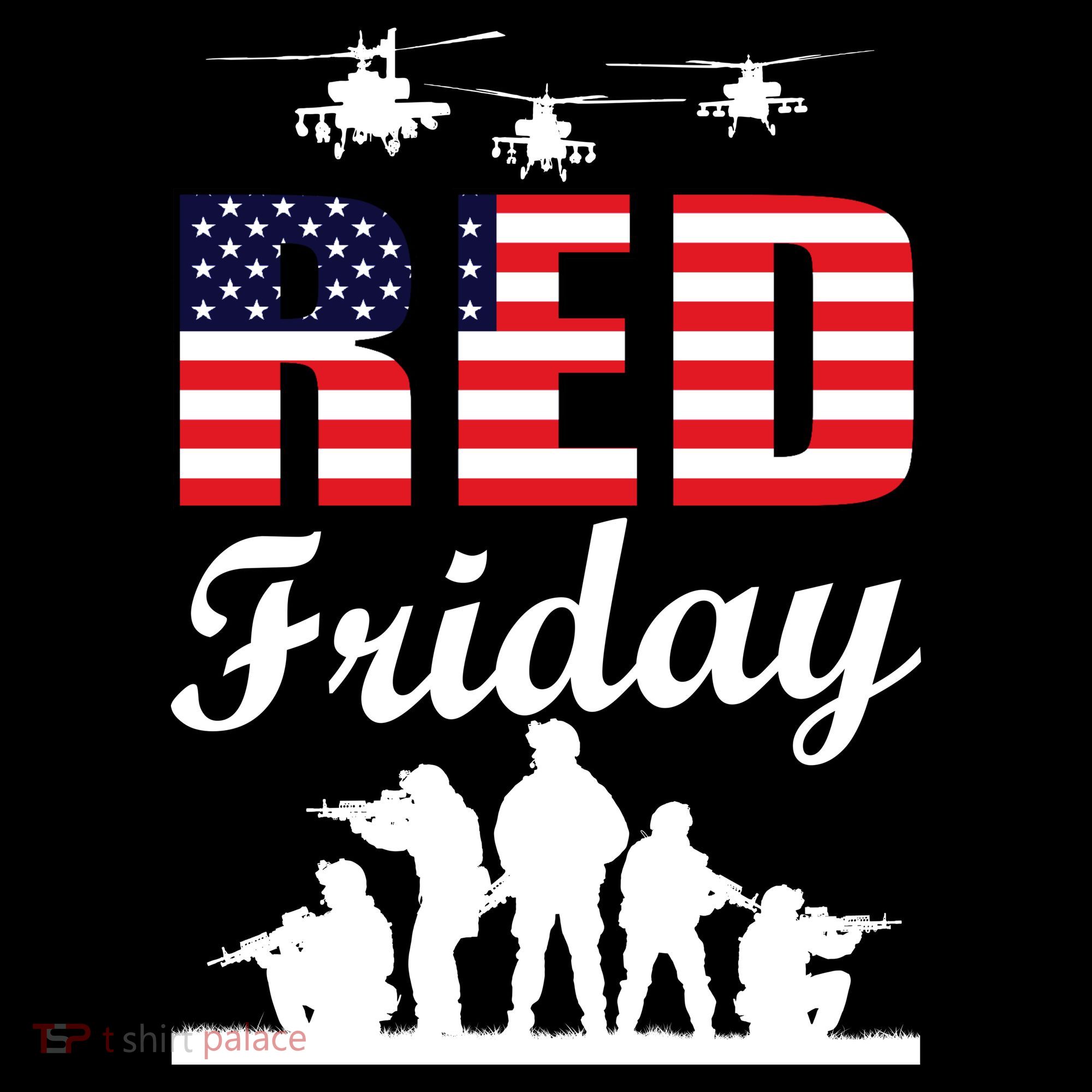 Red Friday Veterans Tribute Backpack