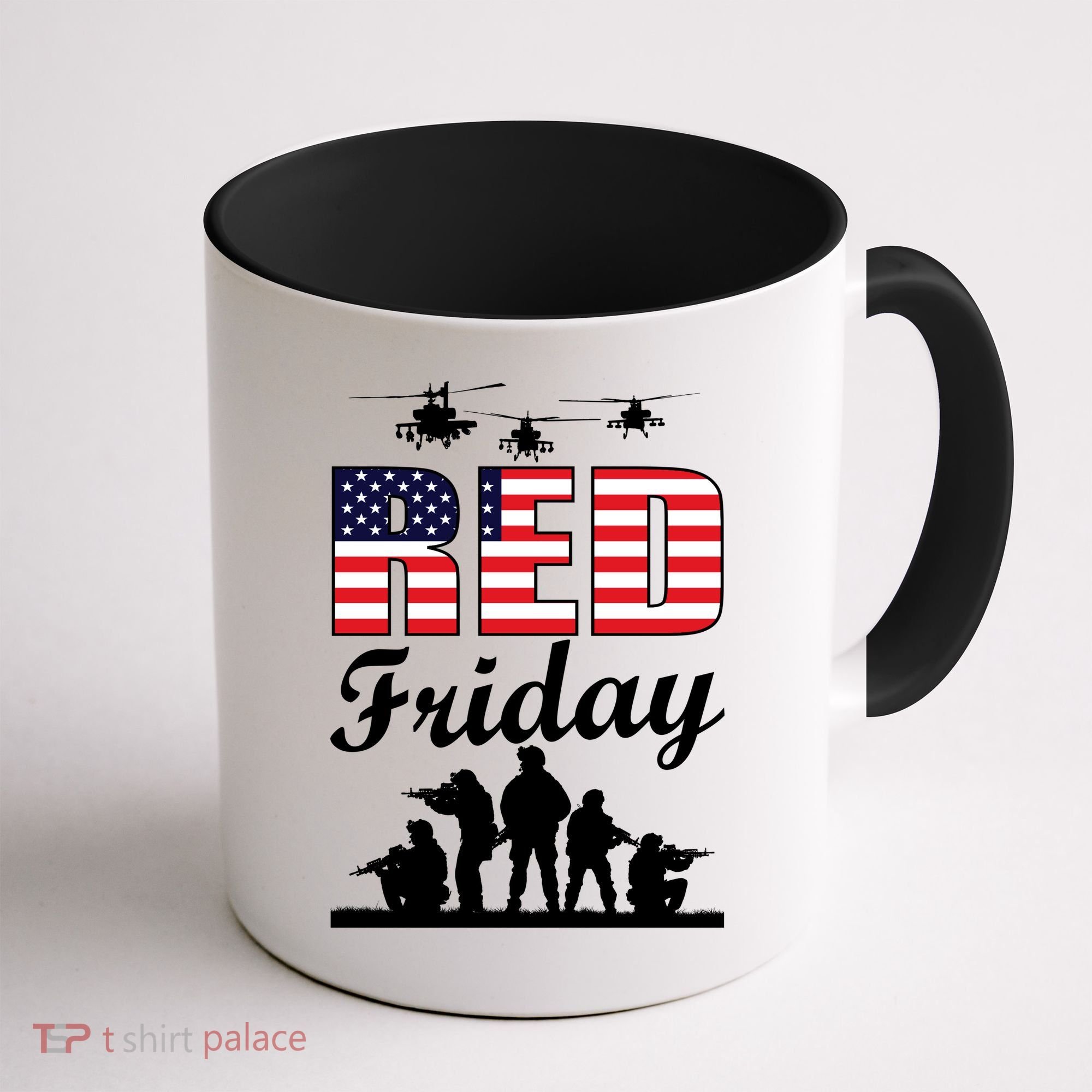 Red Friday Veterans Tribute Coffee Mug