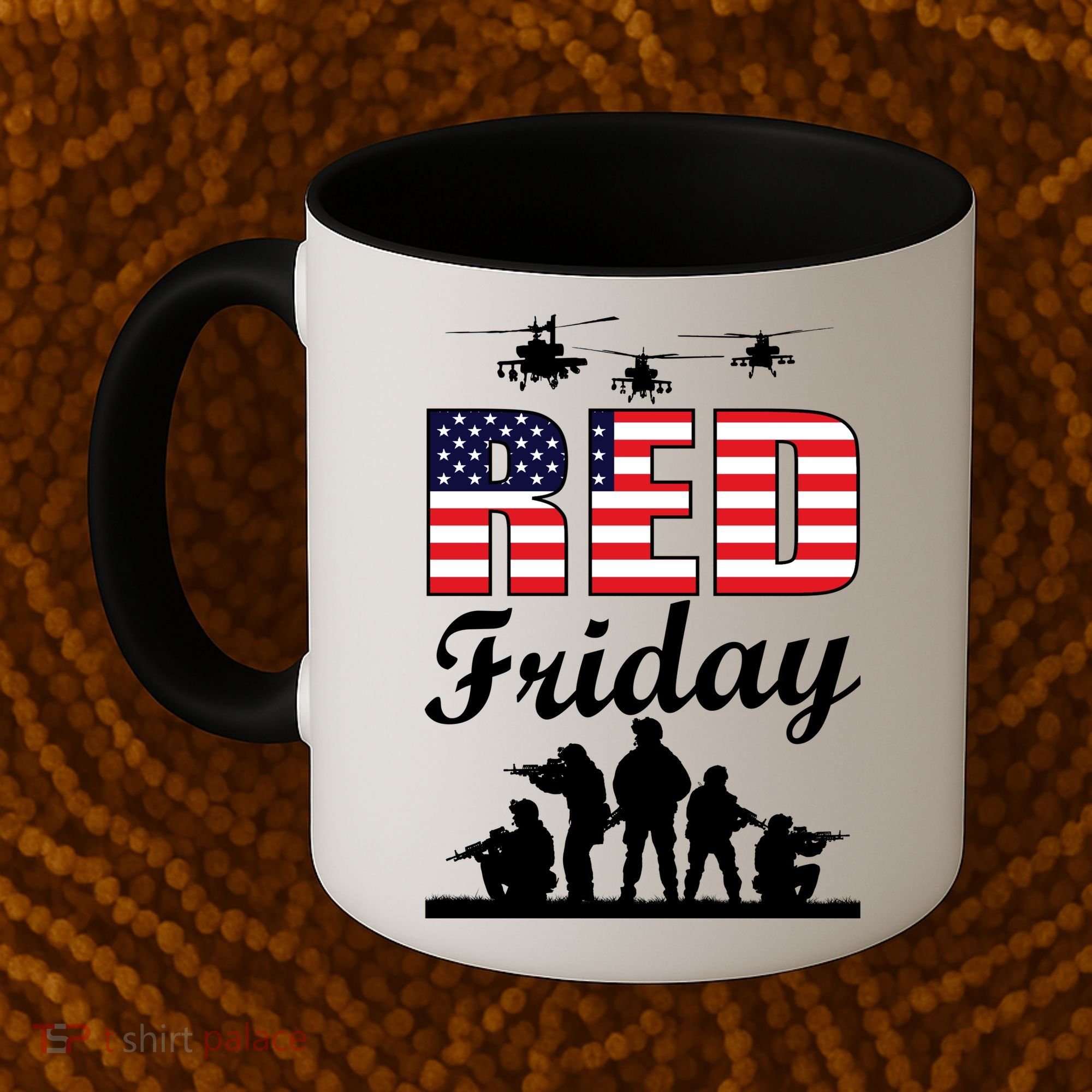Red Friday Veterans Tribute Coffee Mug