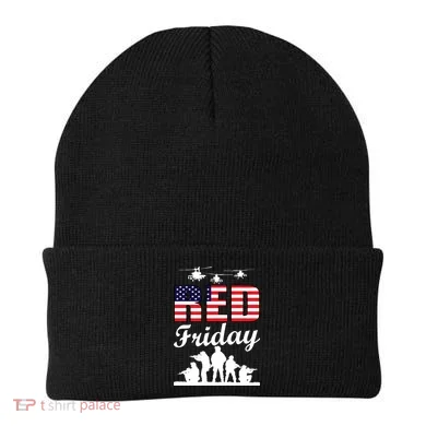 Red Friday Veterans Tribute Beanie