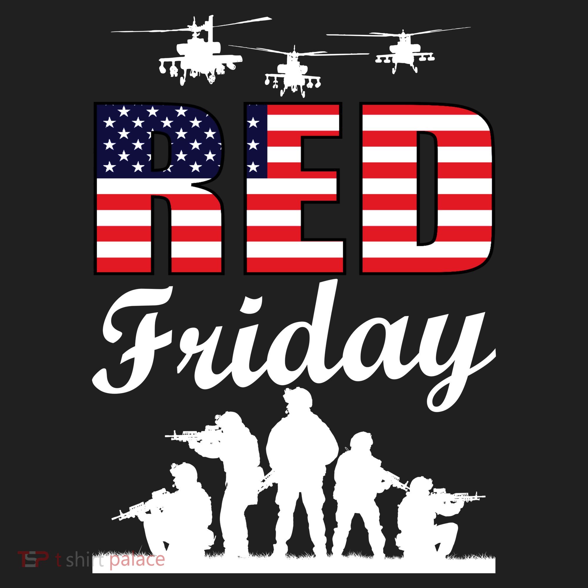 Red Friday Veterans Tribute Beanie