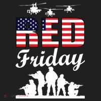 Red Friday Veterans Tribute Golf Towel thumb 3
