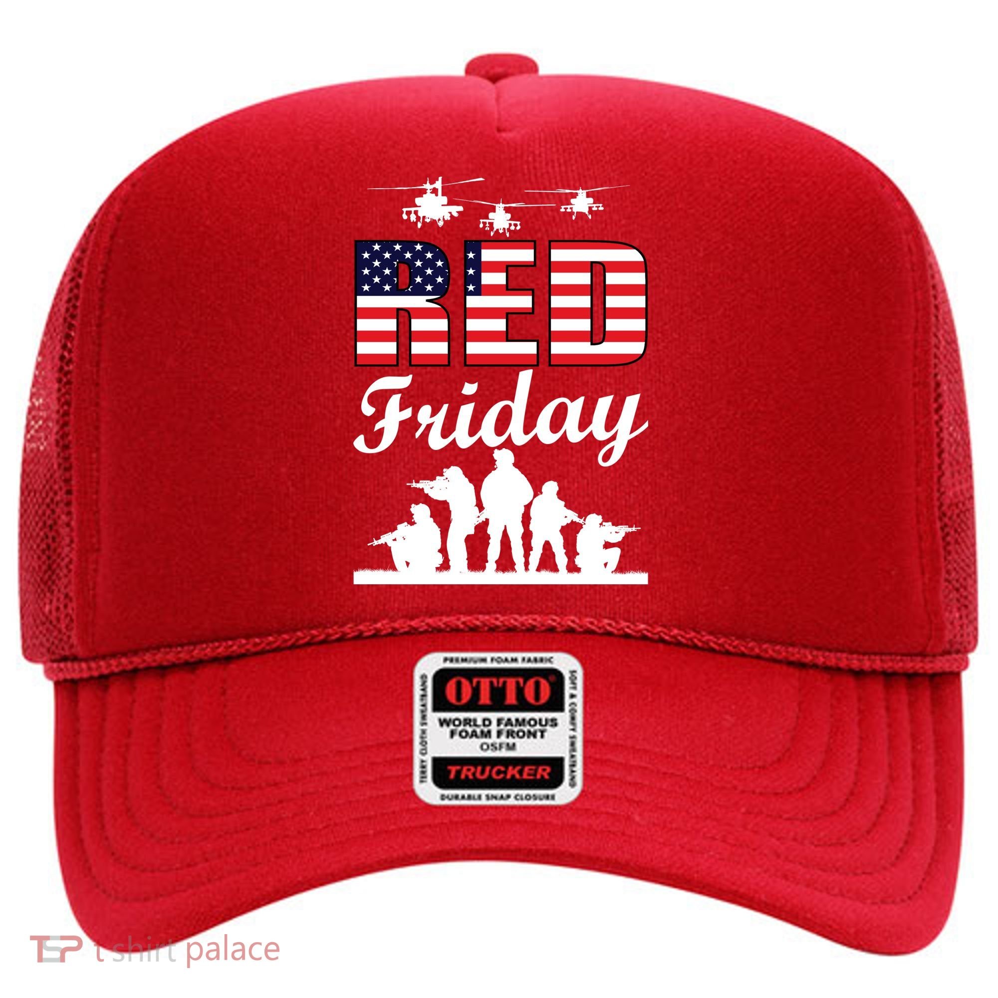 Red Friday Veterans Tribute Hat
