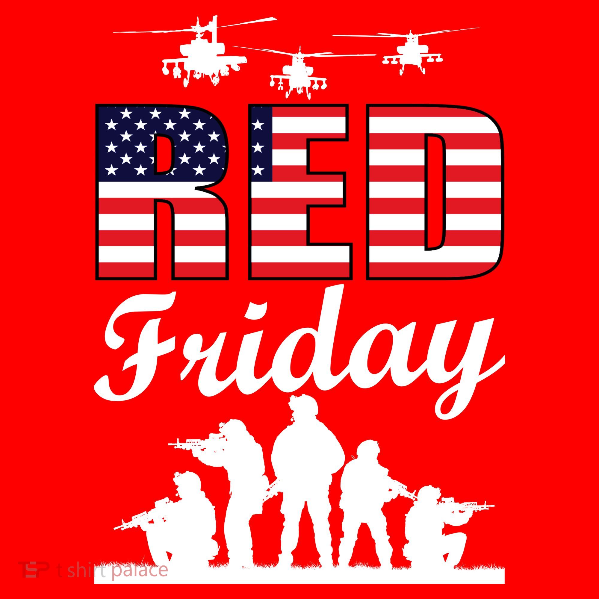Red Friday Veterans Tribute Toddler Hoodie