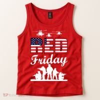 Red Friday Veterans Tribute Tank Top thumb 2