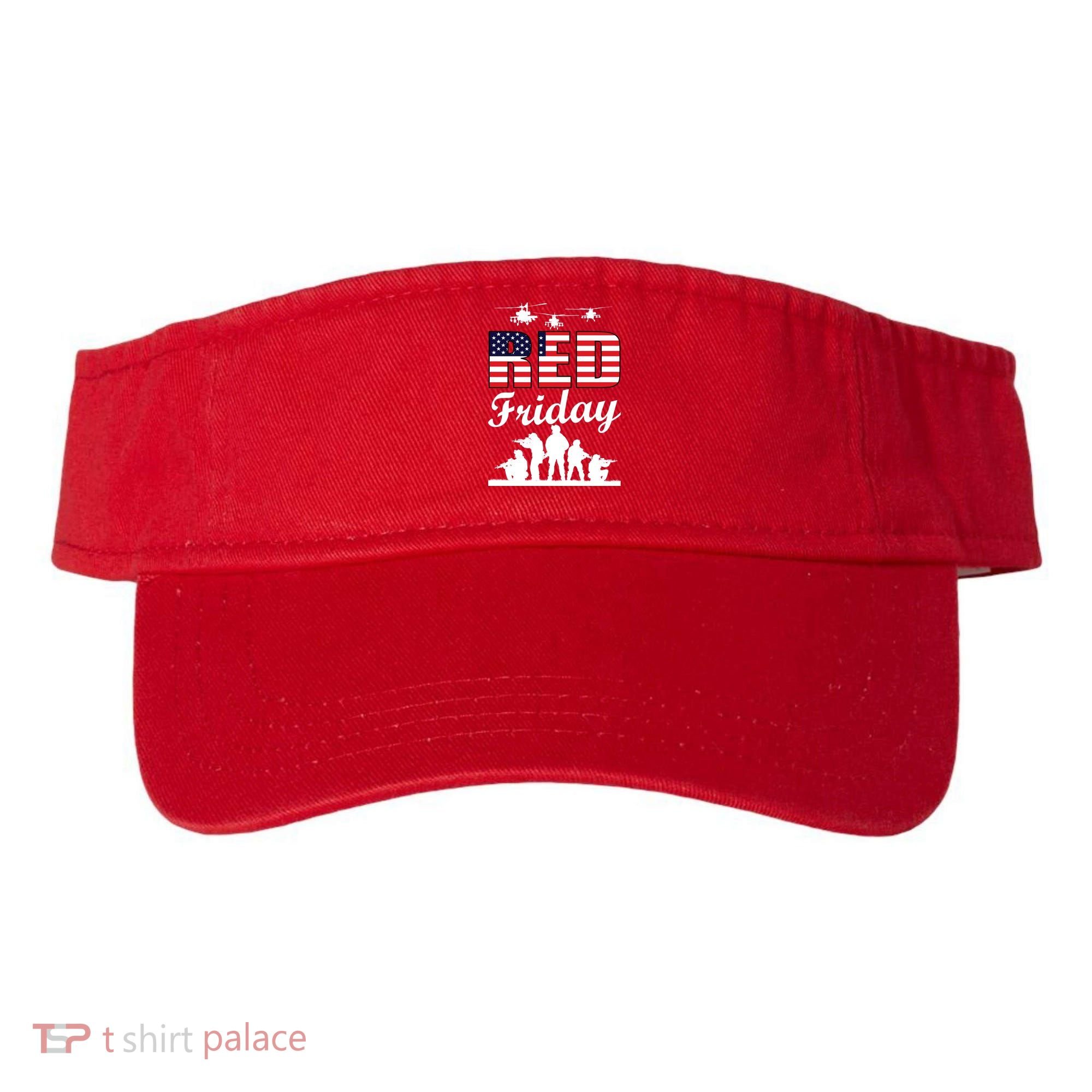 Red Friday Veterans Tribute Visor