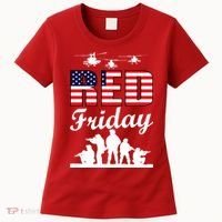Red Friday Veterans Tribute Women's T-Shirt thumb 0