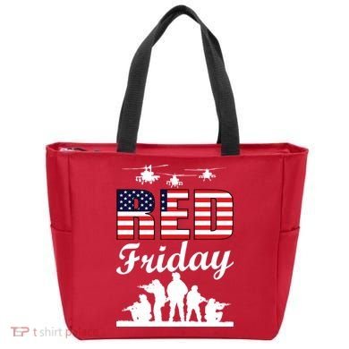 Red Friday Veterans Tribute Tote Bag