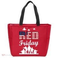 Red Friday Veterans Tribute Tote Bag thumb 0