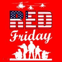 Red Friday Veterans Tribute Tote Bag thumb 4