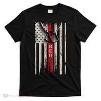Red Friday Vintage American Flag T-Shirt thumb 0