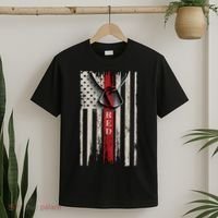 Red Friday Vintage American Flag T-Shirt thumb 2