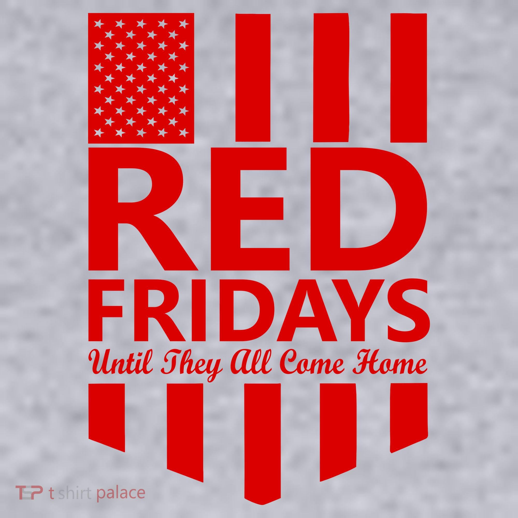 Red Fridays Military Flag Women's Racerback Cropped Tank
