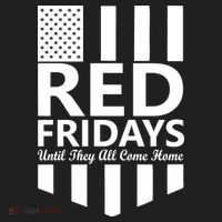 Red Fridays Military Flag Beanie thumb 2