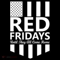 Red Fridays Military Flag Women's Hoodie thumb 2
