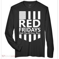 Red Fridays Military Flag Zone Performance Long-Sleeve T-Shirt thumb 0