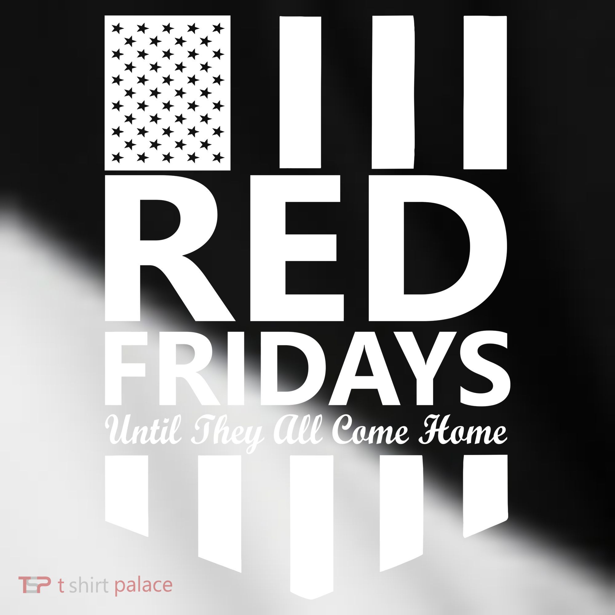 Red Fridays Military Flag Toddler Fine Jersey T-Shirt