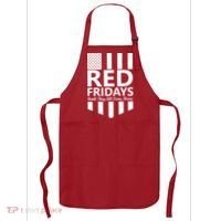 Red Fridays Military Flag Apron thumb 0