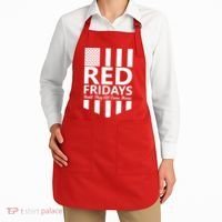 Red Fridays Military Flag Apron thumb 2