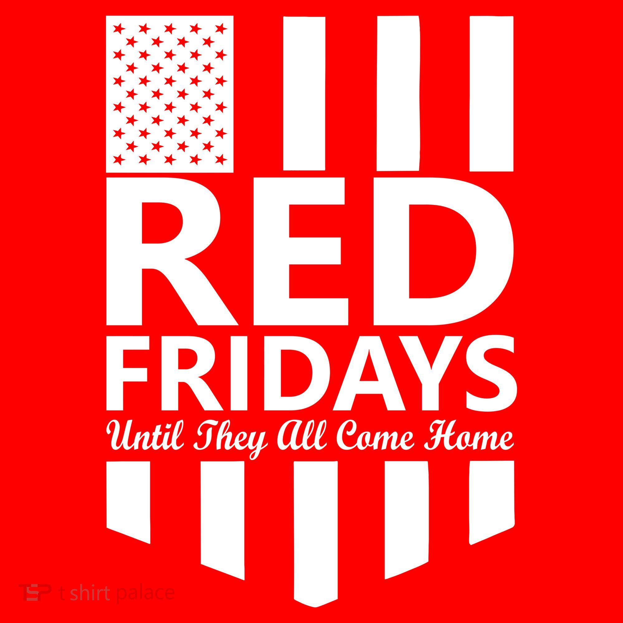 Red Fridays Military Flag Performance Fleece Hoodie