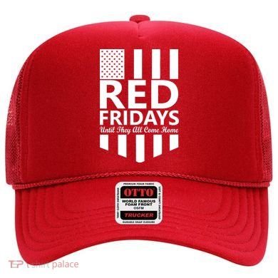Red Fridays Military Flag Hat
