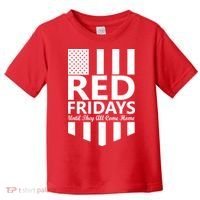 Red Fridays Military Flag Toddler T-Shirt thumb 0