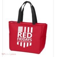 Red Fridays Military Flag Tote Bag thumb 3