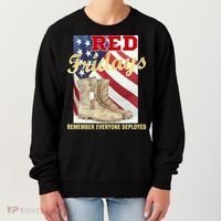 Red Fridays Remember Everyone Deployed Women's Sweatshirt thumb 0