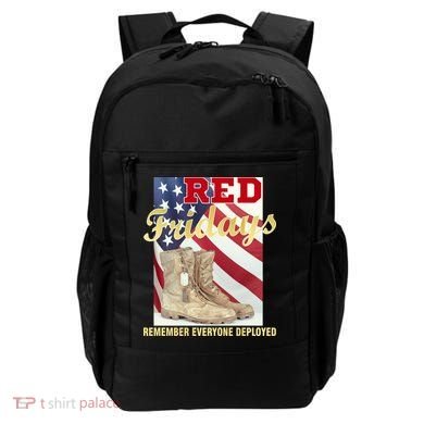 Red Fridays Remember Everyone Deployed Backpack