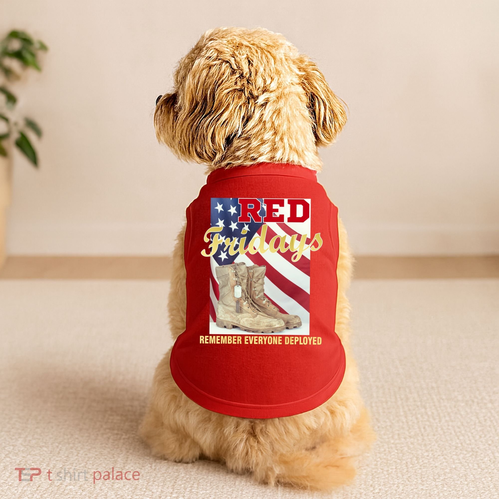 Red Fridays Remember Everyone Deployed Doggie Tank