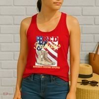 Red Fridays Remember Everyone Deployed Women's Tank Top thumb 2