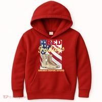 Red Fridays Remember Everyone Deployed Kids Hoodie thumb 0