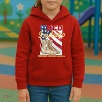 Red Fridays Remember Everyone Deployed Kids Hoodie thumb 3