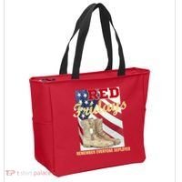 Red Fridays Remember Everyone Deployed Tote Bag thumb 2
