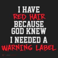 Red Head Warning Label Tumbler thumb 3