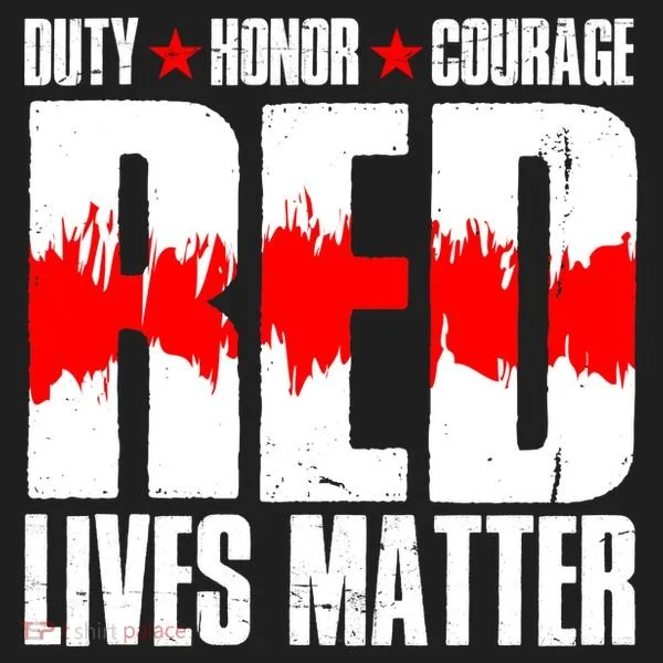Red Lives Matter Women's Sweatshirt