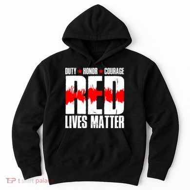 Red Lives Matter Hoodie