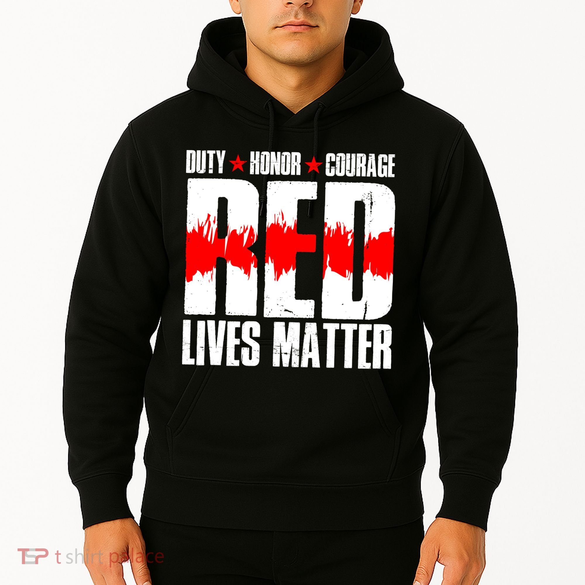 Red Lives Matter Hoodie