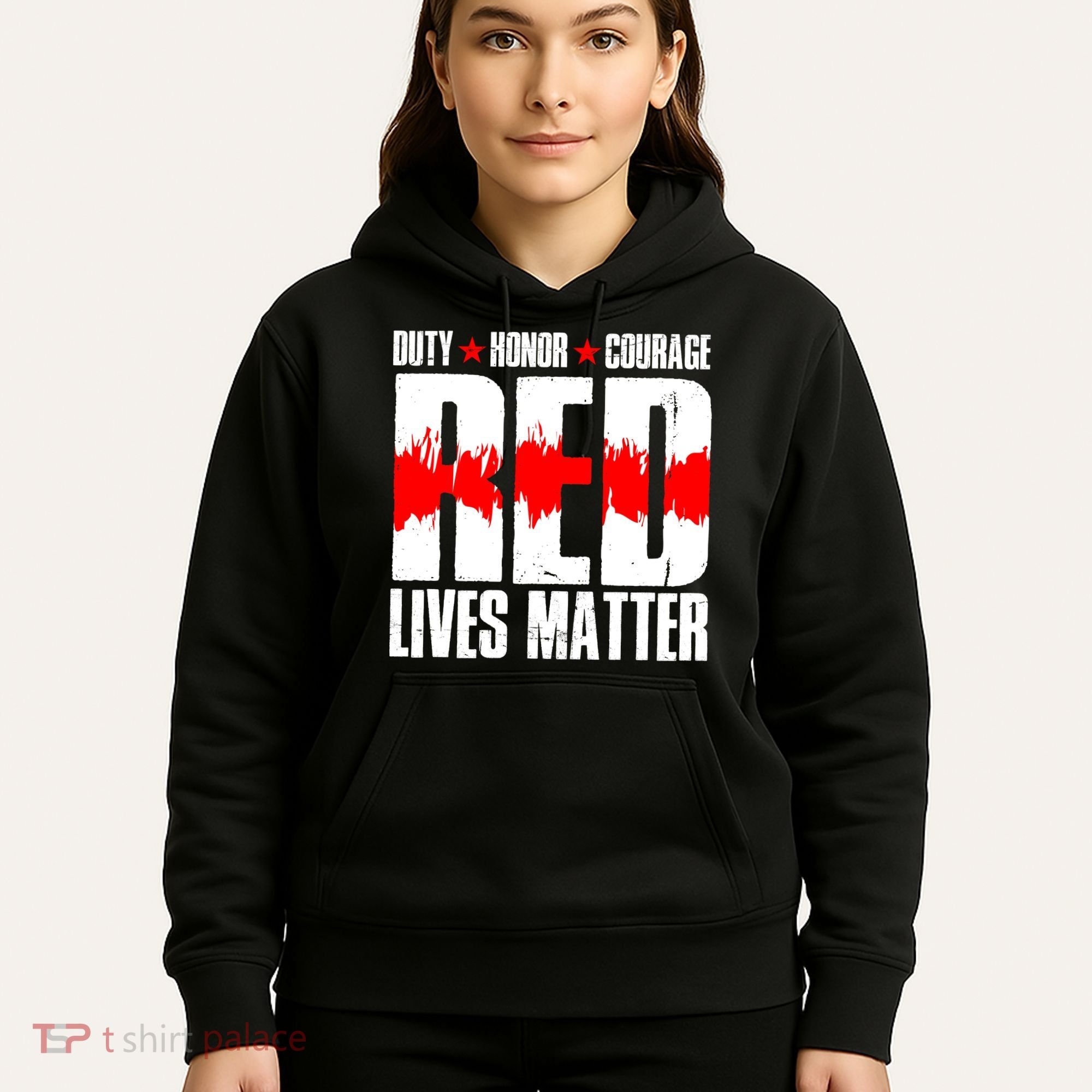 Red Lives Matter Hoodie