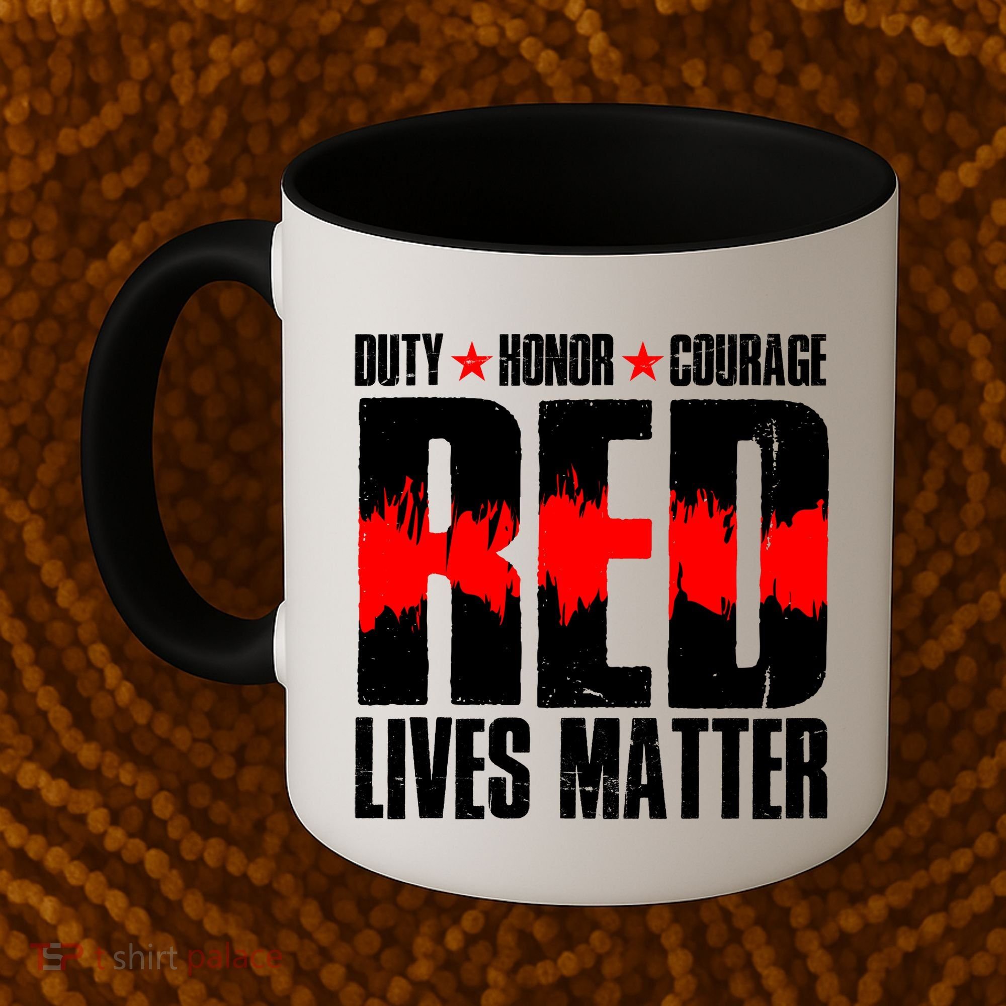Red Lives Matter Coffee Mug
