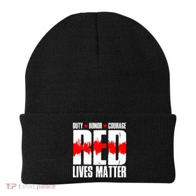 Red Lives Matter Beanie