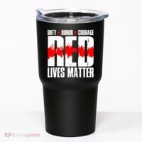 Red Lives Matter Tumbler thumb 0