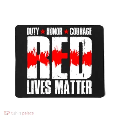 Red Lives Matter Mousepad