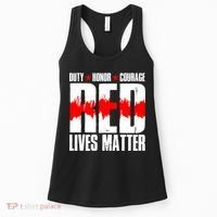 Red Lives Matter Women's Tank Top thumb 0
