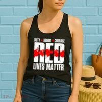 Red Lives Matter Women's Tank Top thumb 2