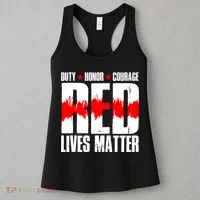 Red Lives Matter Women's Tank Top thumb 3