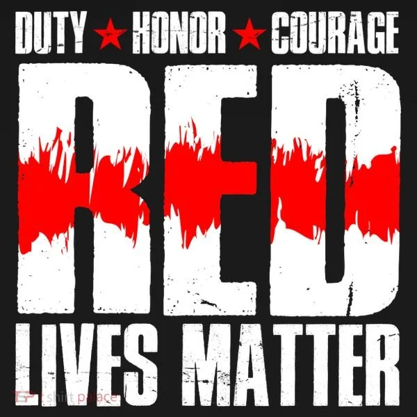 Red Lives Matter Toddler T-Shirt