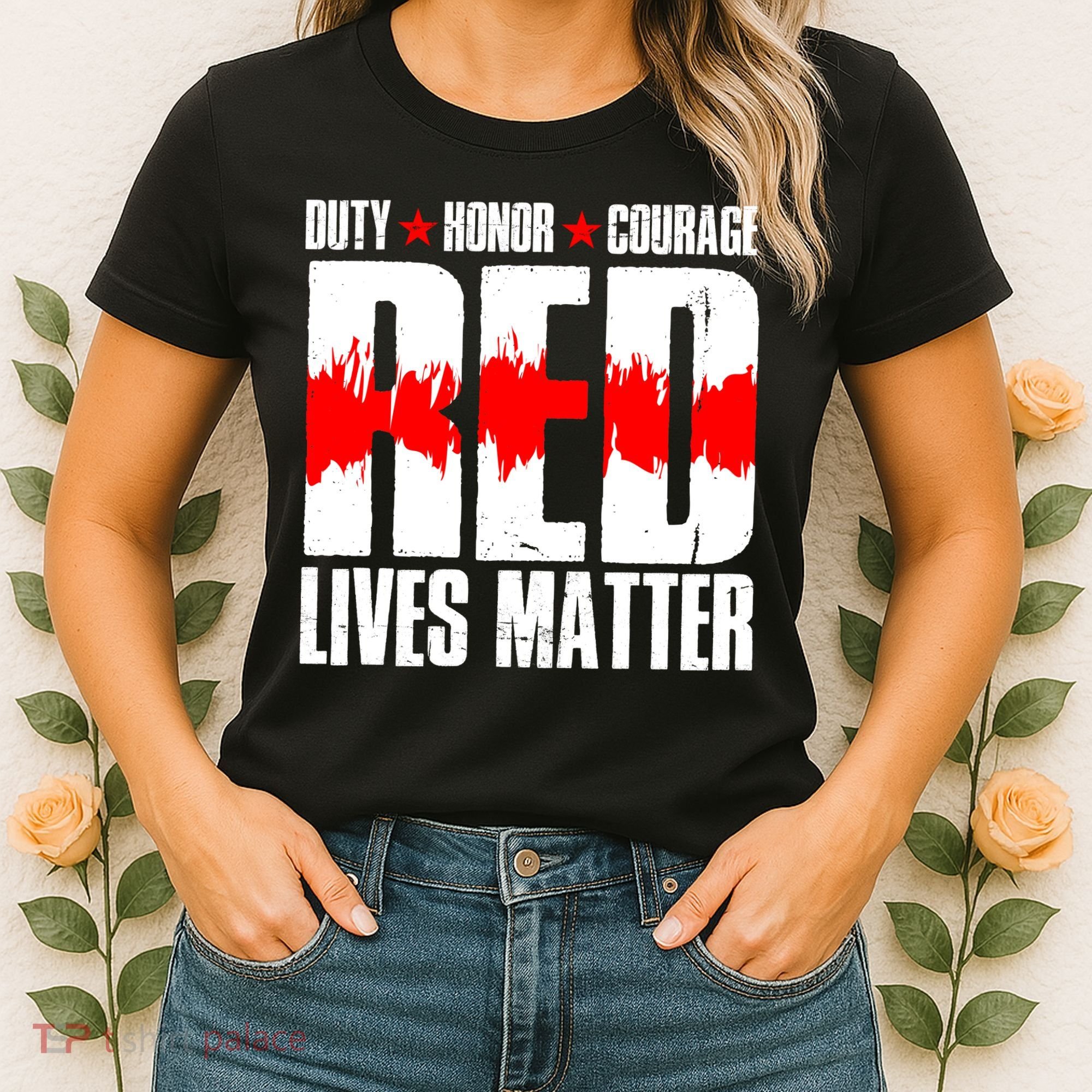 Red Lives Matter Women's T-Shirt
