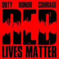 Red Lives Matter Santa Hat thumb 1