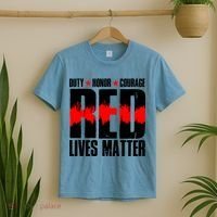 Red Lives Matter T-Shirt thumb 2